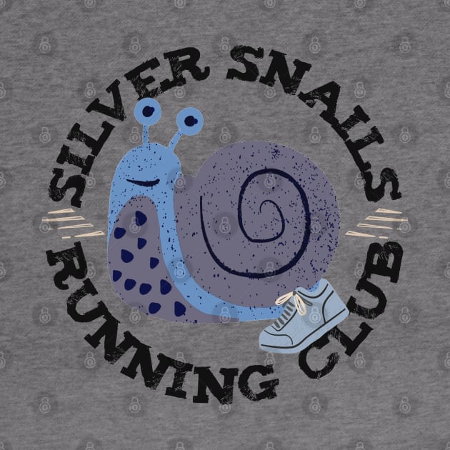 Silver Snails Running Club by cuteandgeeky